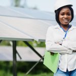 Woman Solar Engineer